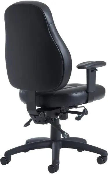 Zeus Medium Back 24hr Task Chair back view.