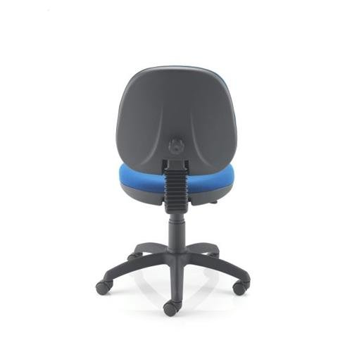 Zoom Mid-Back Operator Chair Blue Back