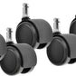 Soft Edge Brake Loaded Chair Castors