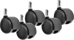 Soft Edge Brake Loaded Chair Castors