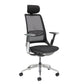 Holden Mesh Back Operator Chair With Black Fabric Seat And Headrest