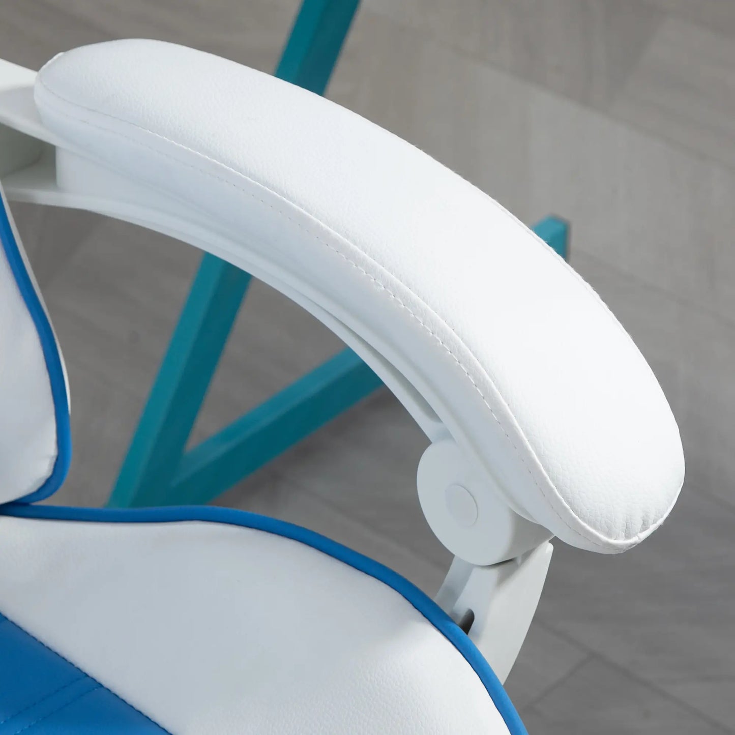 Racing Gaming Chair with Removable Rabbit Ears, Yellow